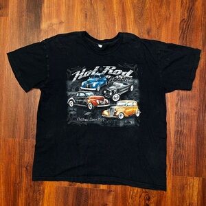 Hot Rod Garage Black T-Shirt